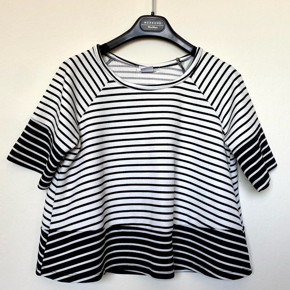 Urban Outfitters Black and White Striped Top